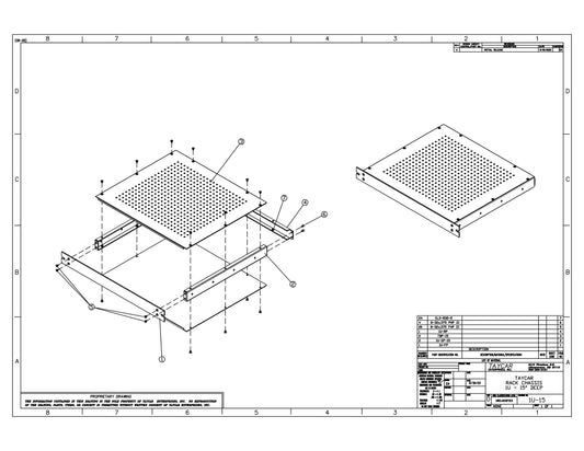 1U RACK MOUNT CHASSIS