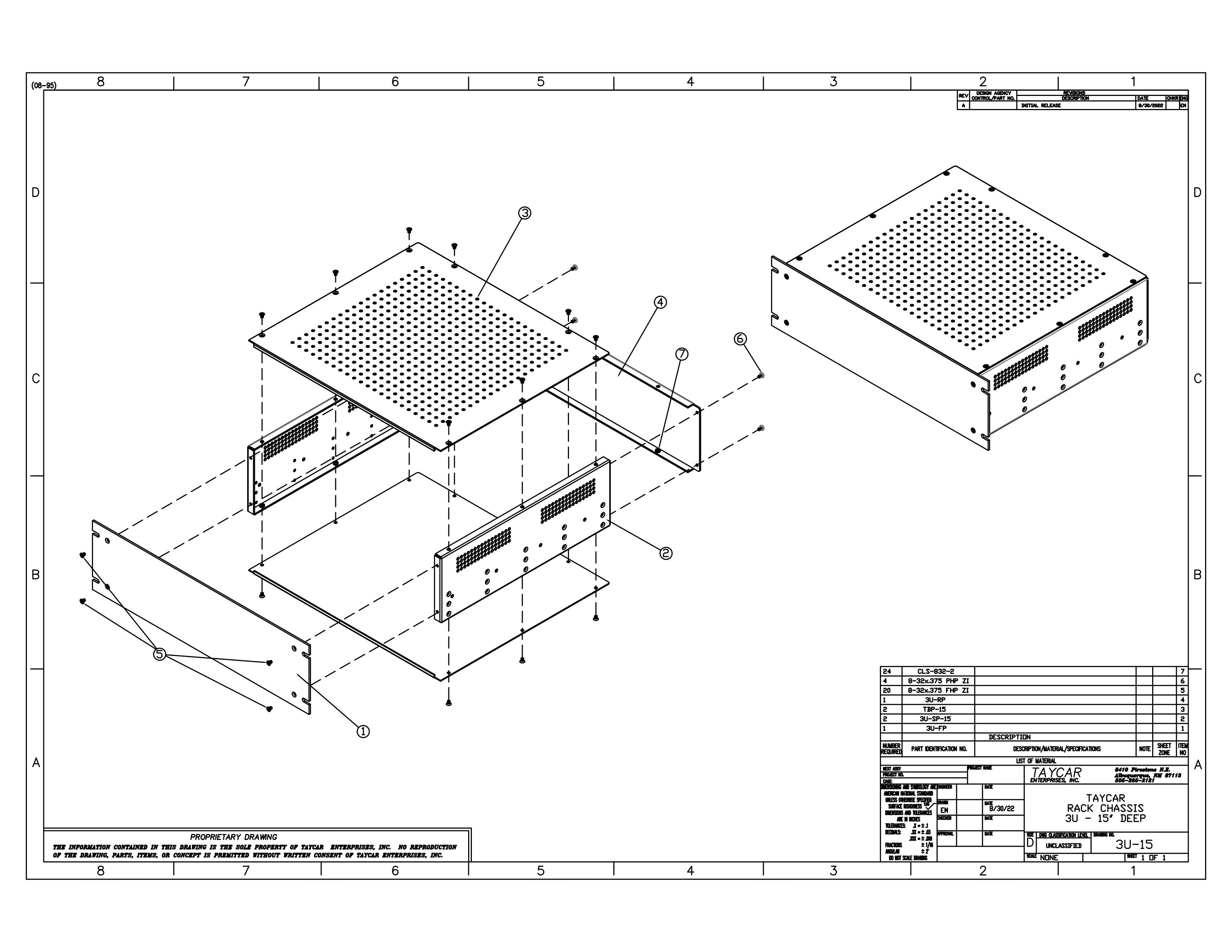 3U RACK MOUNT CHASSIS – Taycar Enterprises Inc