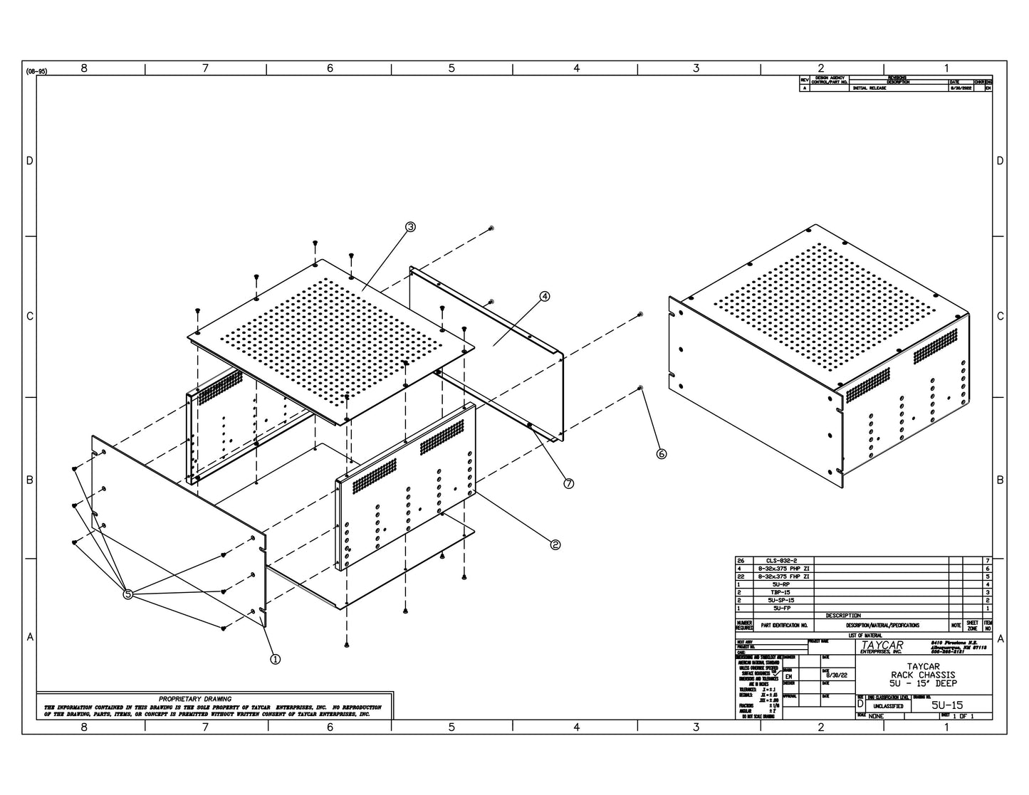 5U RACK MOUNT CHASSIS