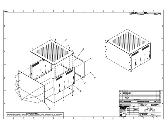 6 Racking Bayisometric Drawing Taycar Enterprises Inc